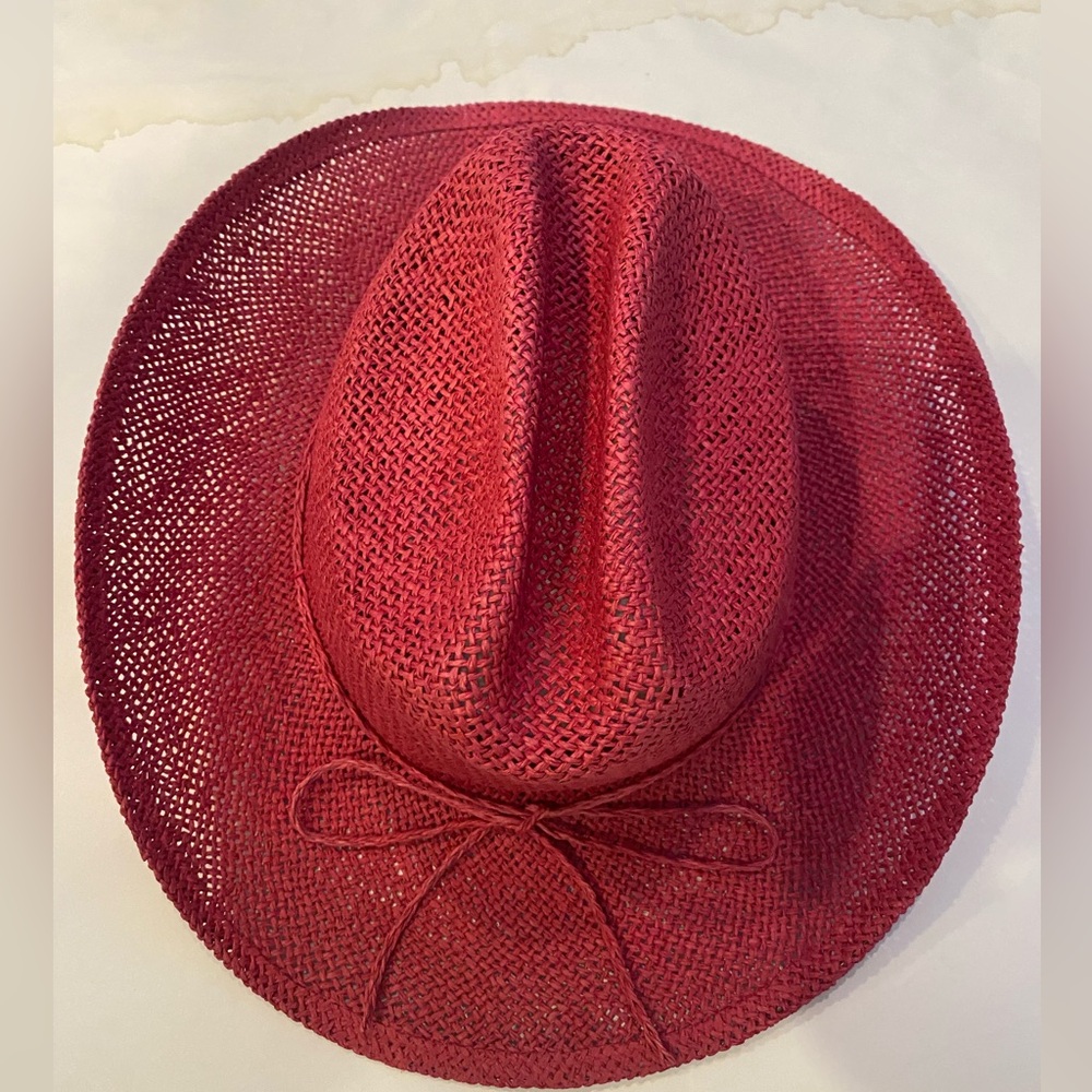 J Hats Hot pink Cowboy Hat Bow tie Detail